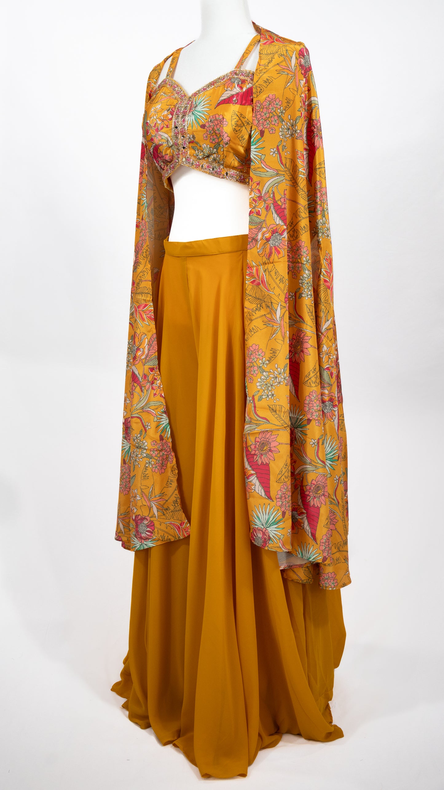Floral Printed Palazzo Set