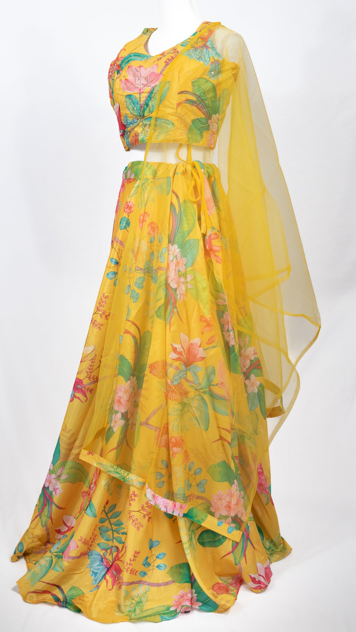 Tropical Bloom Lehenga Set
