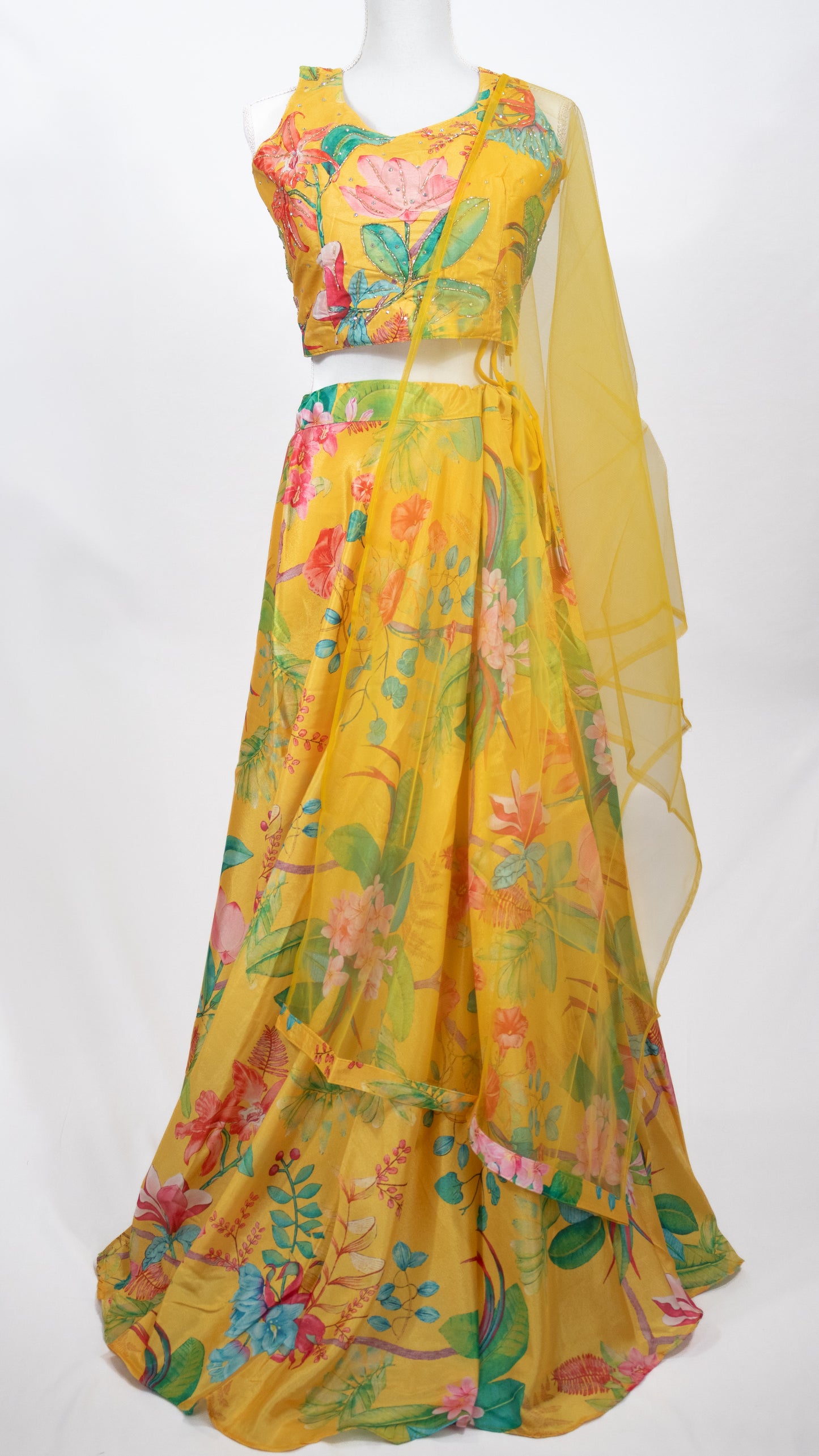 Tropical Bloom Lehenga Set