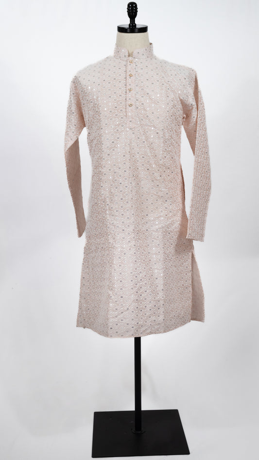 Light Pink Kurta Set