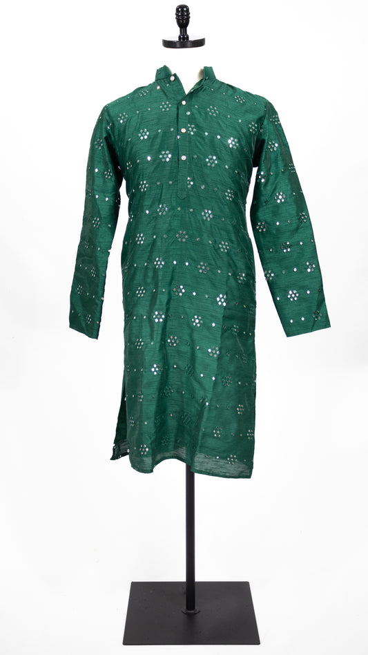 Green Kurta Set